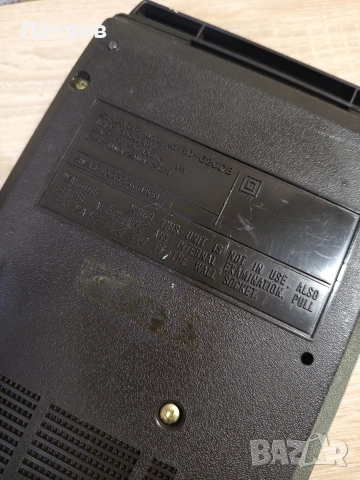 Касетофон"Sharp"RD-620DB, снимка 14 - Радиокасетофони, транзистори - 53597049