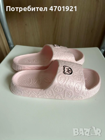 Дамски розови джапанки, снимка 2 - Джапанки - 53577341