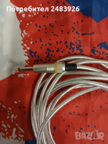 RockCable,Моно инструментален кабел, (6.3 мм.), 5 м. прав, снимка 2 - Други - 55914349