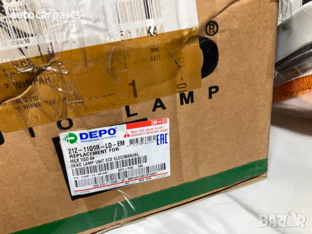 Преден фар за Тойота Хайлукс Пикап / TOYOTA Hilux Pickup, снимка 9 - Части - 48327347