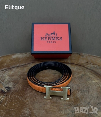 колани от естествена кожа в кутия hermes , снимка 2 - Колани - 53216921