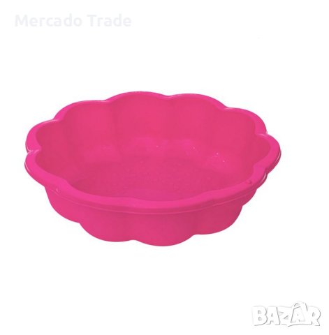 Пясъчник Mercado Trade, За деца, За игра, Цвете, Розов, снимка 2 - Пластелини, моделини и пясъци - 40579993