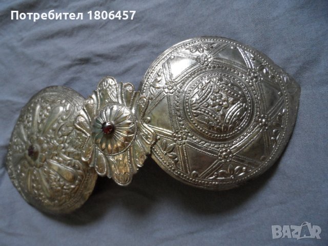 сребърни пафти, снимка 10 - Антикварни и старинни предмети - 41565801