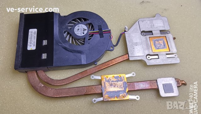 Охлаждане за ASUS N53S N53SN 15.6" Laptop CPU Cooling Fan + Heatsink 13N0-L3A0101, снимка 2 - Части за лаптопи - 39696600