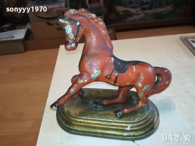 СТАРО ФРЕНСКО КОНЧЕ-МЕТАЛ АНТИК 2510231054, снимка 13 - Антикварни и старинни предмети - 42712991