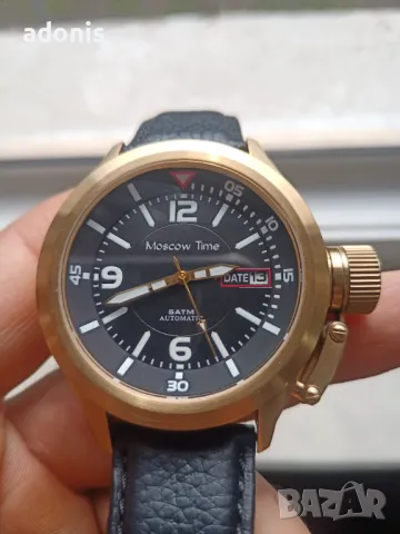 Moscow time automatic mechanical watch Московско време автоматичен механичен часовник., снимка 1