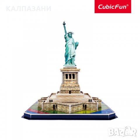 CubicFun 3D Пъзел STATUE OF LIBERTY C080, снимка 2 - Игри и пъзели - 35911948