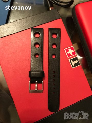 каишка от естестведна кожа 19мм 18мм, снимка 4 - Каишки за часовници - 42548350