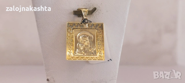Нова Златна икона-1,48гр/14кр, снимка 3 - Колиета, медальони, синджири - 53810230