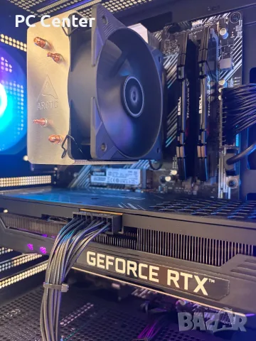 Геймърски компютър AMD Ryzen 5 5600X, RTX 3070 Ti 8GB, 16GB ram, снимка 4 - Геймърски - 56127135