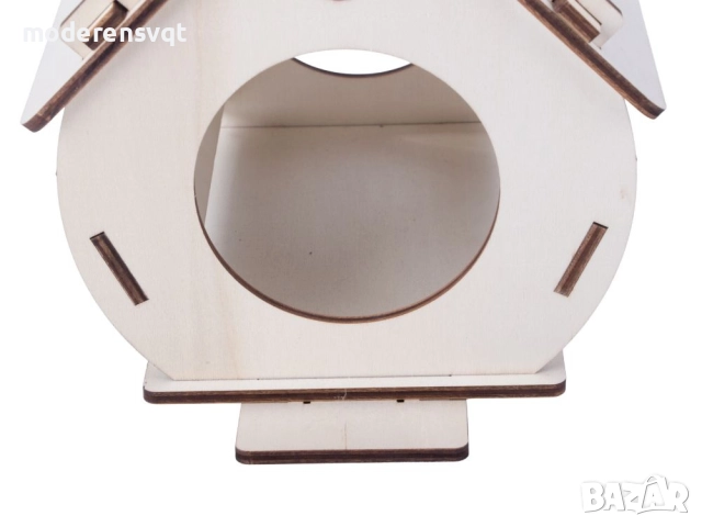 Дървена къщичка за птици гнездо за сглобяване , снимка 7 - Декорация за дома - 51922039