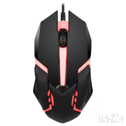 Геймърска мишка 1TECH X1, RGB, Оптична, Черен, снимка 5 - Клавиатури и мишки - 50983309