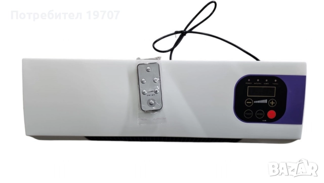 Модерна печка за стенен монтаж,за студено и топло,с двойно предназначение,LED дисплей, снимка 4 - Отоплителни печки - 51865058