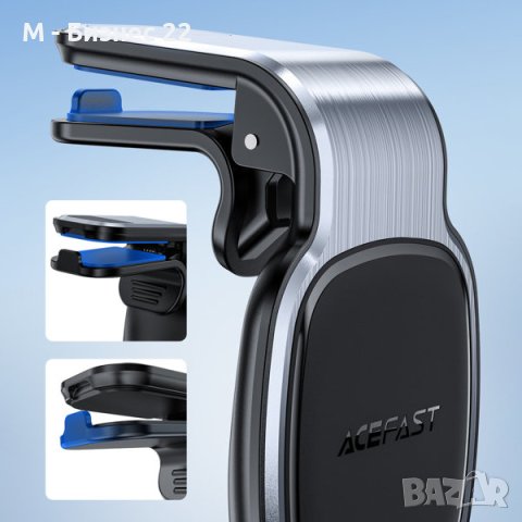 Стойка за телефон AceFast За вентилационна решетка Magentic, снимка 3 - Селфи стикове, аксесоари - 41455048