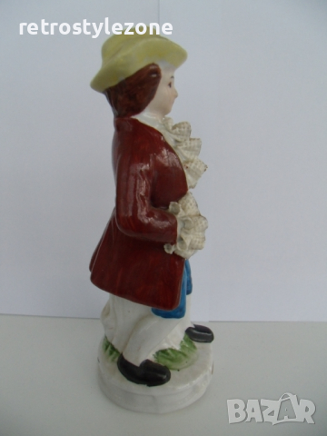 № 6130 стара порцеланова фигура - GESCHENK  - стикер / маркировка  , снимка 4 - Други ценни предмети - 36333478