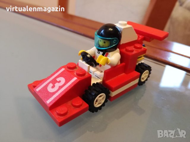 Стар конструктор Лего - Lego Race 1477 - Red Race Car Number 3