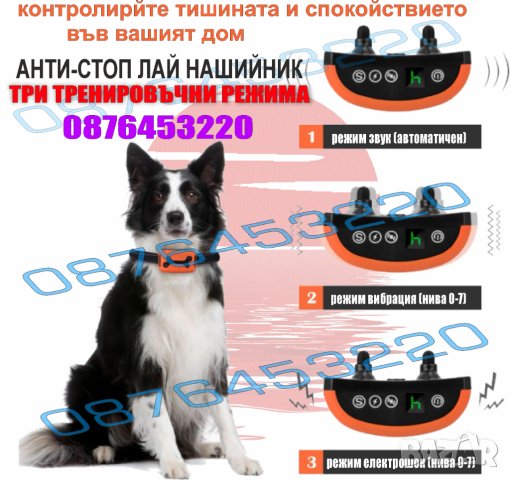 Електронен нашийник за куче, снимка 16 - За кучета - 40962769