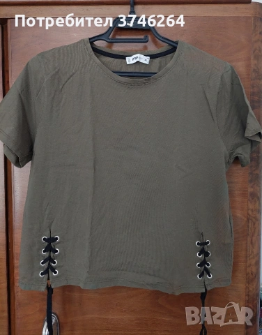 Тениски зелена/розова/сива по 3 евро, снимка 6 - Тениски - 53645538