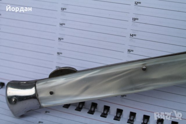 Европейска ножка със седефени чирени , снимка 14 - Антикварни и старинни предмети - 40629058