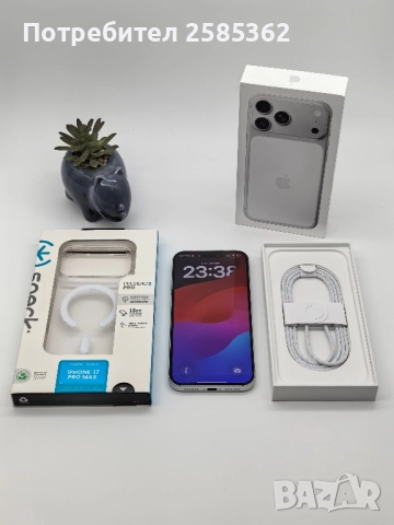 Като нов! iPhone 17 Pro Max 256 Gb Silver 