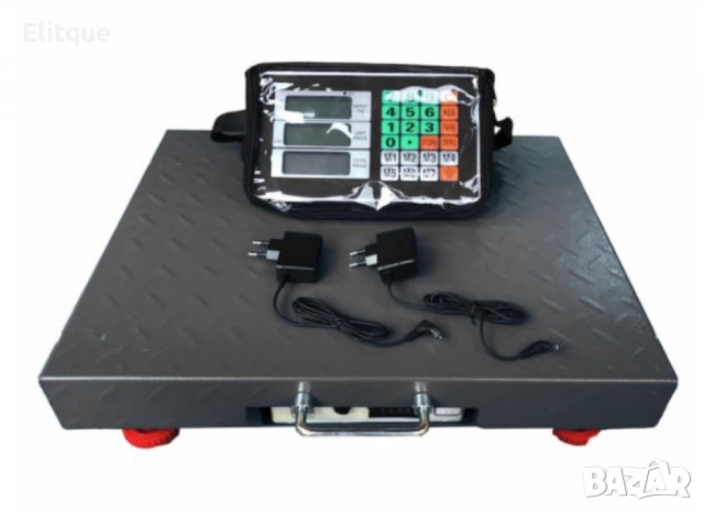 Индустриален кантар с платформа и LCD екран, снимка 2 - Друга електроника - 52852200
