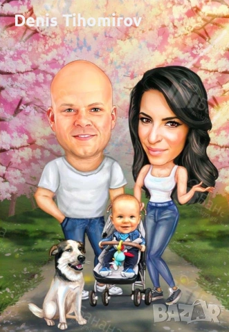 Карикатура подарък за всички поводи , снимка 6 - Картини - 53415529