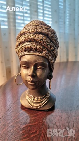 Красива африканка, нова., снимка 3 - Статуетки - 40443258