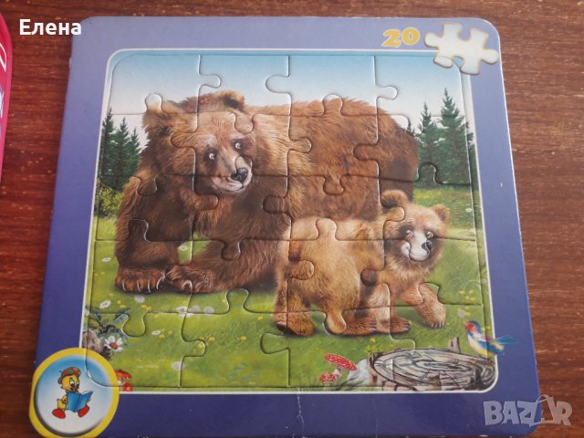 Детски пъзели 2х20, снимка 6 - Игри и пъзели - 42145992
