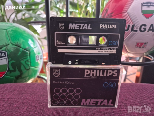 Три метални аудио касети TDK MA110, FUJI FR METAL 60 и PHILIPS METAL C90 + подарък, снимка 4 - Аудио касети - 53712204