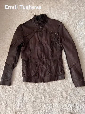 Кожено яке от естествена кожа