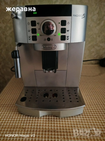 Delonghi ECAM 22.110.SB Magnifica S , снимка 3 - Кафемашини - 52477290