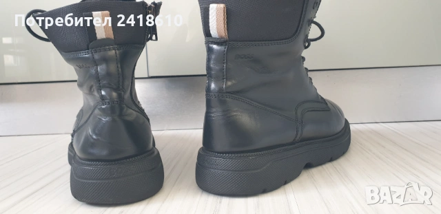 Hugo Boss Jacob Leather Mens Size 41 /26 см. ОРИГИНАЛ! Мъжки Обувки!, снимка 9 - Спортно елегантни обувки - 53414731