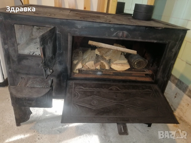 Печка на дърва и въглища , снимка 2 - Отоплителни печки - 52120816