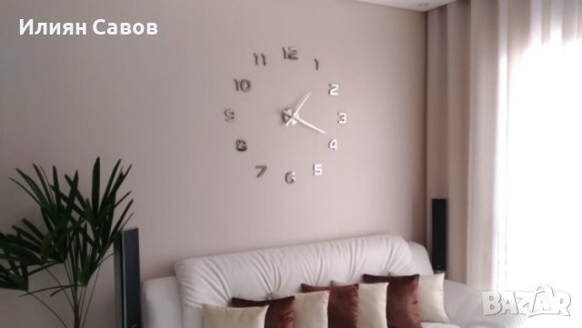 3D Стенен часовник 100 см, снимка 9 - Стенни часовници - 41385721