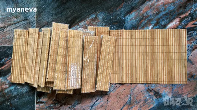 Coca-Cola , Кока - Кола, бамбукови постелки за сервиране. 