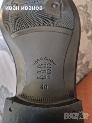 VERO GUOIO италиански нови обувки, снимка 2 - Официални обувки - 42443923