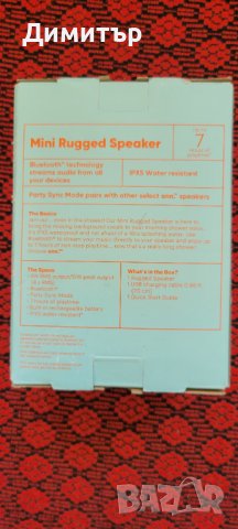 Мини блутут тонколонка , снимка 2 - Bluetooth тонколони - 41999262