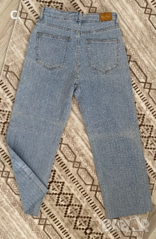 Дамски дънки с камъни, снимка 2 - Дънки - 53837075