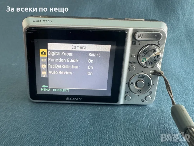 Цифров фотоапарат Sony CyberShot DSC-S750 , 7.2MP , 3x Zoom ,  Sony DSC-S750, снимка 11 - Фотоапарати - 56229084
