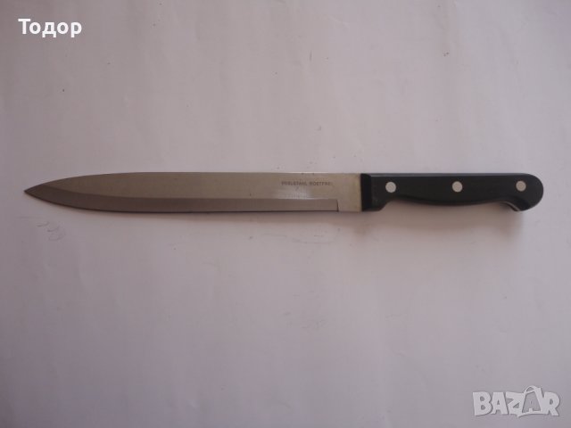 Страхотен немски касапски нож Edelstahl, снимка 5 - Ножове - 40290666