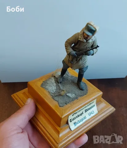 Стара Фигурка Играчка Войник Вермахт Втора Световна Война, снимка 8 - Колекции - 48038997