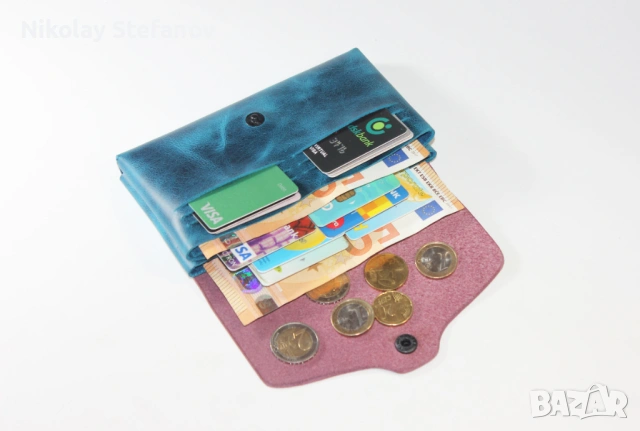 Дизайнерски оригами портфейл, снимка 3 - Портфейли, портмонета - 53711662