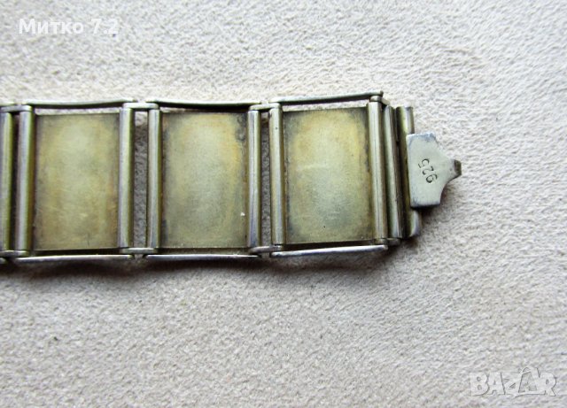 сребърна гривна - 8, снимка 6 - Гривни - 39270810