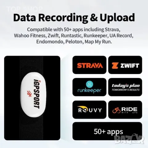 iGPSPORT HR RUNNER Монитор за сърдечен ритъм, снимка 5 - Друга електроника - 48735280