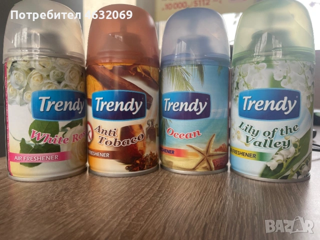 🌸 Ароматизатори за въздух TRENDY – свежест за всеки дом 🌸