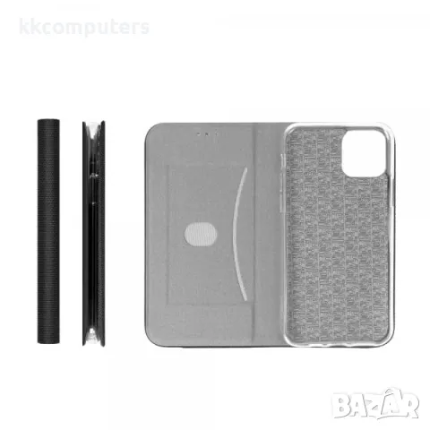 Калъф тефтер Sensitive / Черен / за Huawei P30 Lite Баркод : 3131638, снимка 3 - Калъфи, кейсове - 49170462