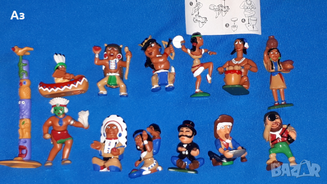Киндер играчки пълна серия индиянци от 1998 година Kinder Ferrero , снимка 1 - Колекции - 44573402