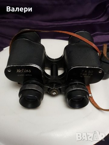 Стар Бинокъл Helios 7×50, снимка 8 - Антикварни и старинни предмети - 40748920