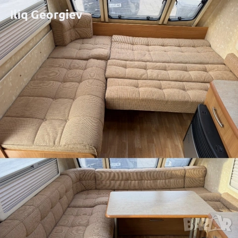 Каравана Swift Conqueror-Френска Спалня/Голям хладилник/Душ кабина/Солар/Mover/Форселт/Като нова, снимка 18 - Каравани и кемпери - 53689745