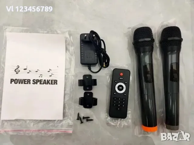 МОЩНА F15 Караоке Тонколона 15 1500W +2 Микрофона ndr-y15, снимка 8 - Bluetooth тонколони - 48636467